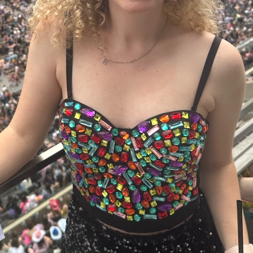 Bejeweled Corset top ✨